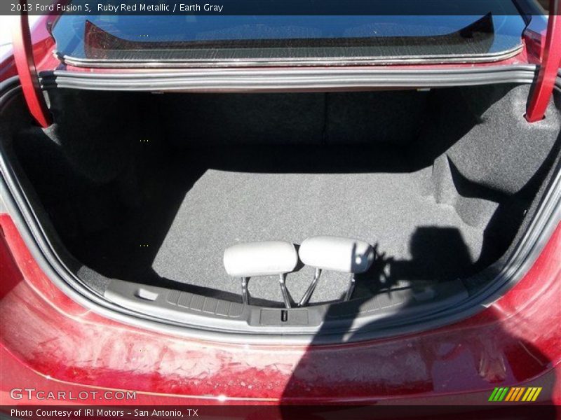 Ruby Red Metallic / Earth Gray 2013 Ford Fusion S
