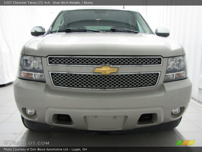 Silver Birch Metallic / Ebony 2007 Chevrolet Tahoe LTZ 4x4