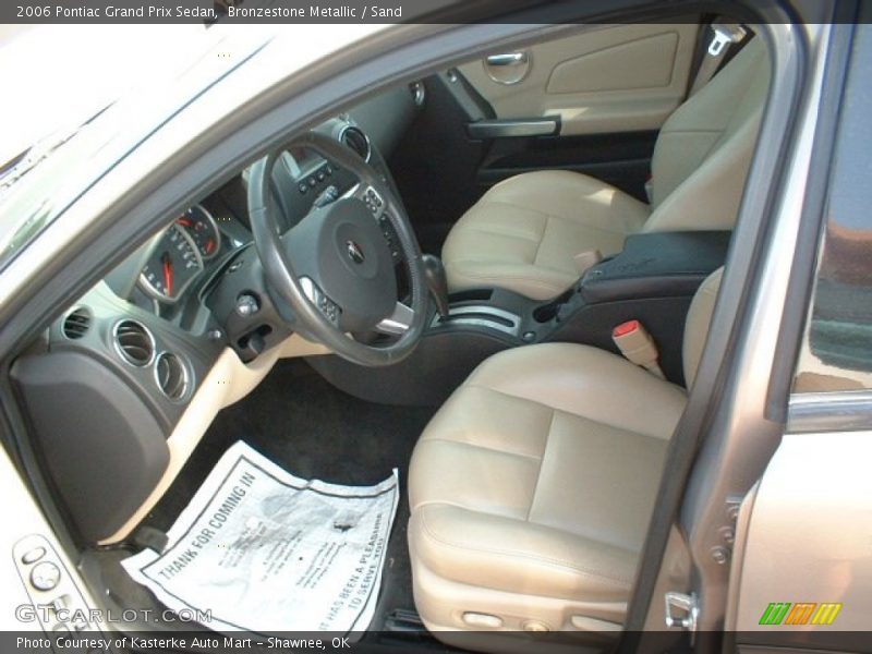 Bronzestone Metallic / Sand 2006 Pontiac Grand Prix Sedan