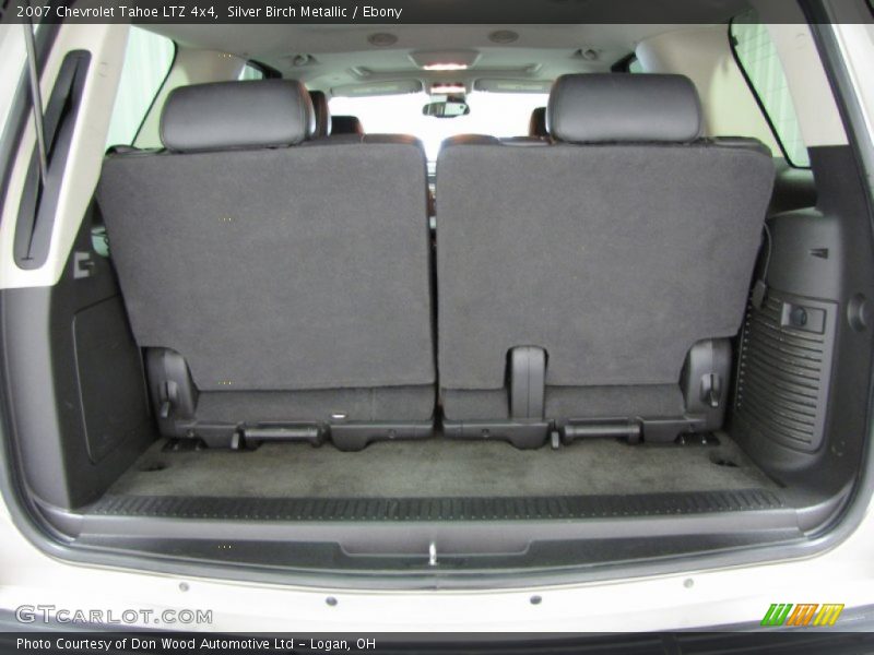 Silver Birch Metallic / Ebony 2007 Chevrolet Tahoe LTZ 4x4