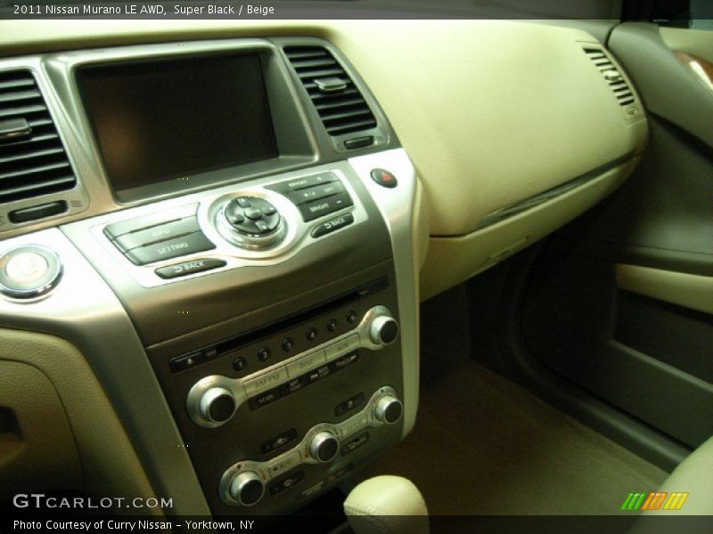 Super Black / Beige 2011 Nissan Murano LE AWD