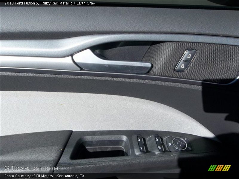 Ruby Red Metallic / Earth Gray 2013 Ford Fusion S