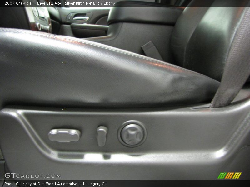 Silver Birch Metallic / Ebony 2007 Chevrolet Tahoe LTZ 4x4