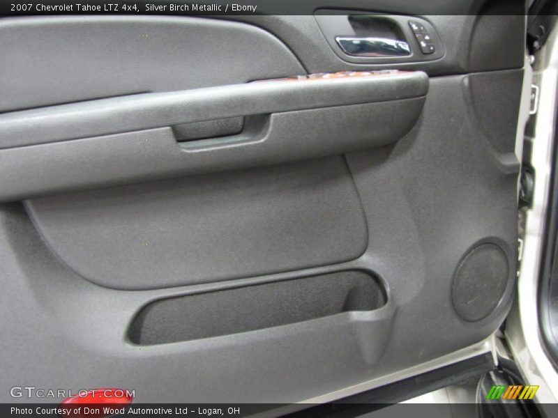 Silver Birch Metallic / Ebony 2007 Chevrolet Tahoe LTZ 4x4