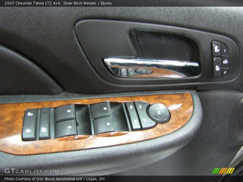 Silver Birch Metallic / Ebony 2007 Chevrolet Tahoe LTZ 4x4