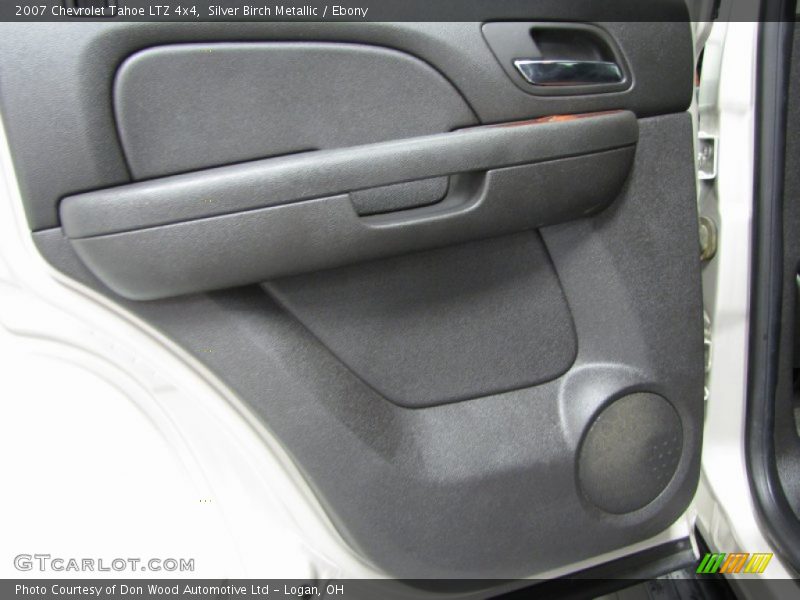 Silver Birch Metallic / Ebony 2007 Chevrolet Tahoe LTZ 4x4