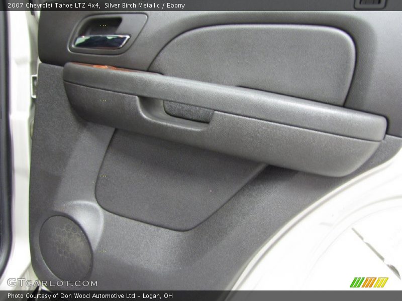 Silver Birch Metallic / Ebony 2007 Chevrolet Tahoe LTZ 4x4