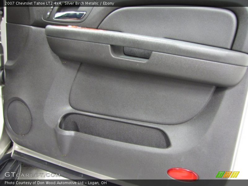Silver Birch Metallic / Ebony 2007 Chevrolet Tahoe LTZ 4x4
