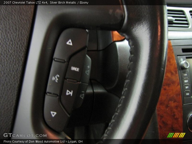 Silver Birch Metallic / Ebony 2007 Chevrolet Tahoe LTZ 4x4