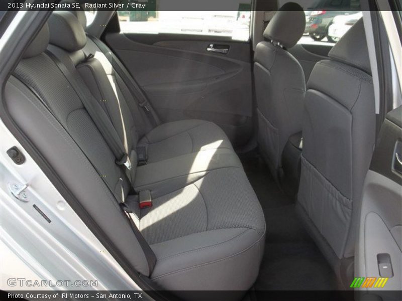 Radiant Silver / Gray 2013 Hyundai Sonata SE