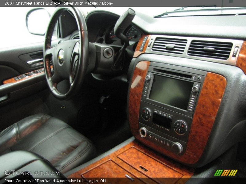 Silver Birch Metallic / Ebony 2007 Chevrolet Tahoe LTZ 4x4