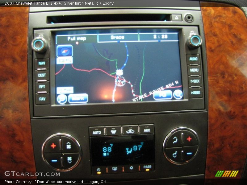 Silver Birch Metallic / Ebony 2007 Chevrolet Tahoe LTZ 4x4