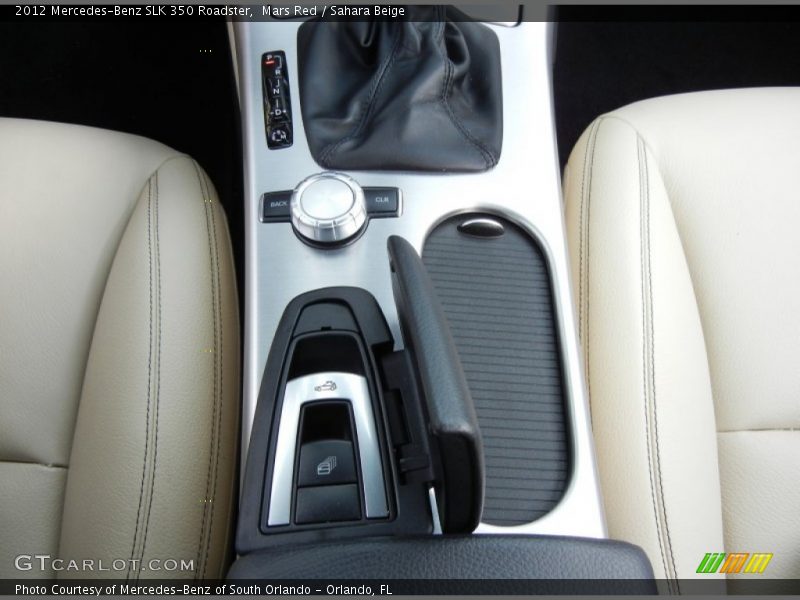 Mars Red / Sahara Beige 2012 Mercedes-Benz SLK 350 Roadster
