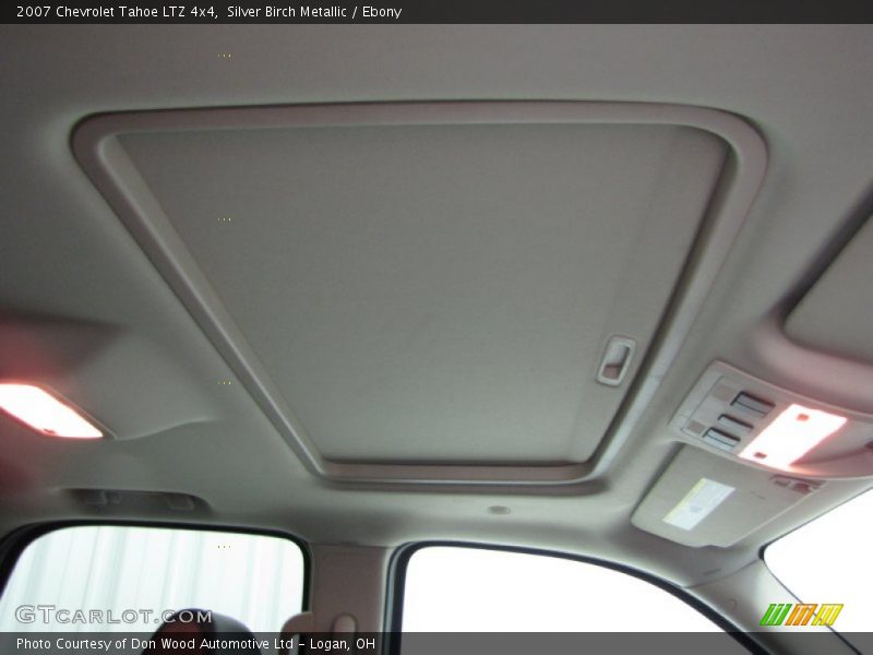 Silver Birch Metallic / Ebony 2007 Chevrolet Tahoe LTZ 4x4