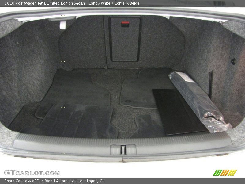 Candy White / Cornsilk Beige 2010 Volkswagen Jetta Limited Edition Sedan