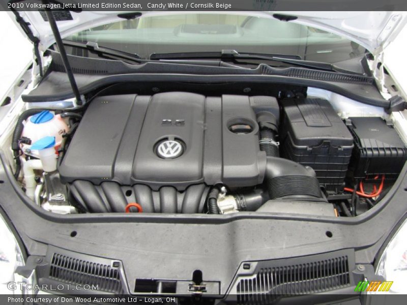 Candy White / Cornsilk Beige 2010 Volkswagen Jetta Limited Edition Sedan