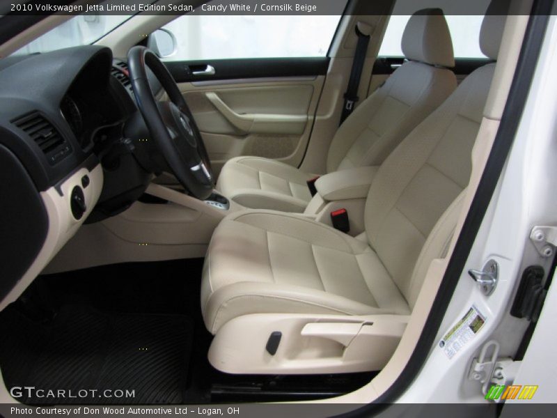 Candy White / Cornsilk Beige 2010 Volkswagen Jetta Limited Edition Sedan