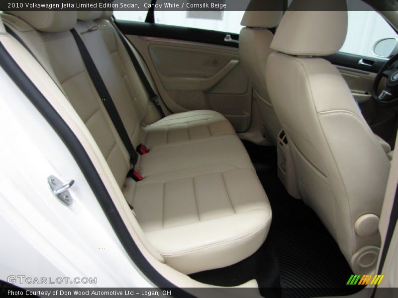 Candy White / Cornsilk Beige 2010 Volkswagen Jetta Limited Edition Sedan