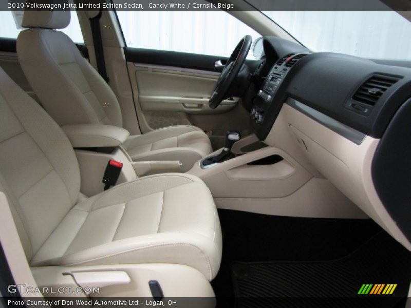 Candy White / Cornsilk Beige 2010 Volkswagen Jetta Limited Edition Sedan