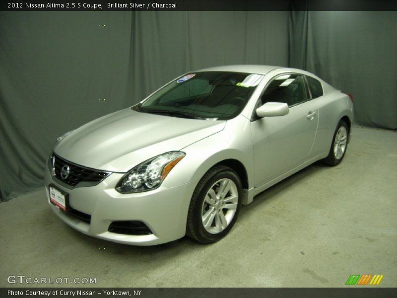 Brilliant Silver / Charcoal 2012 Nissan Altima 2.5 S Coupe