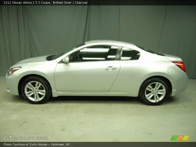Brilliant Silver / Charcoal 2012 Nissan Altima 2.5 S Coupe