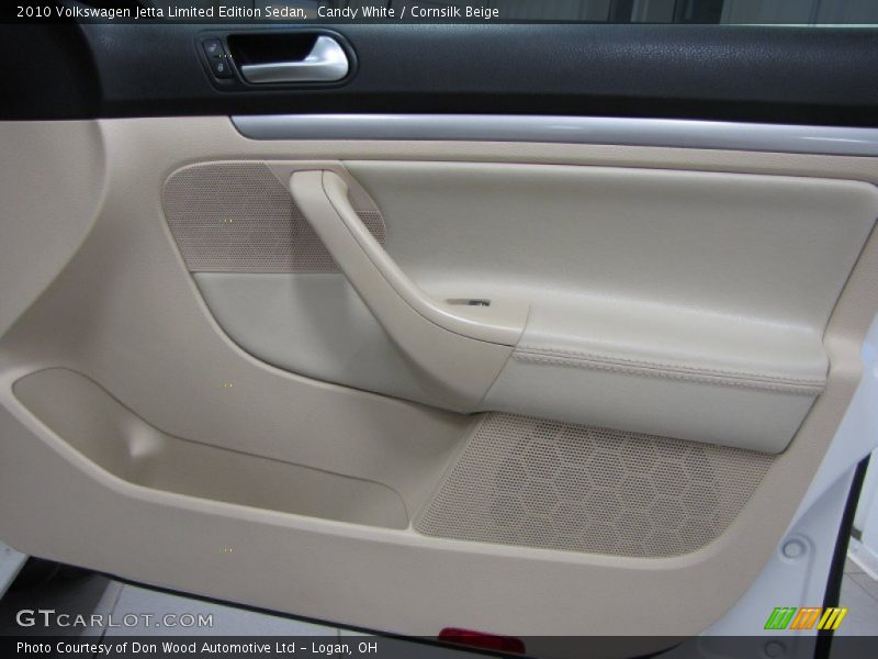 Candy White / Cornsilk Beige 2010 Volkswagen Jetta Limited Edition Sedan