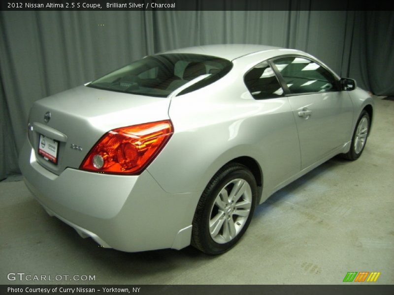 Brilliant Silver / Charcoal 2012 Nissan Altima 2.5 S Coupe