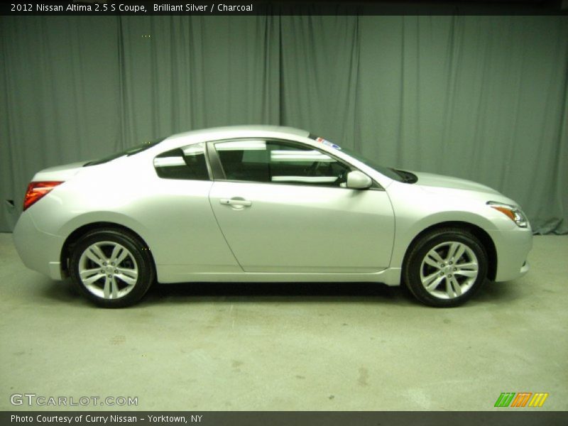 Brilliant Silver / Charcoal 2012 Nissan Altima 2.5 S Coupe
