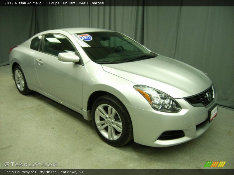 Brilliant Silver / Charcoal 2012 Nissan Altima 2.5 S Coupe