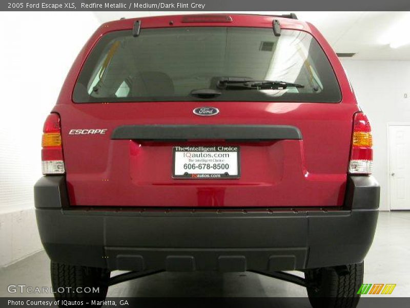 Redfire Metallic / Medium/Dark Flint Grey 2005 Ford Escape XLS