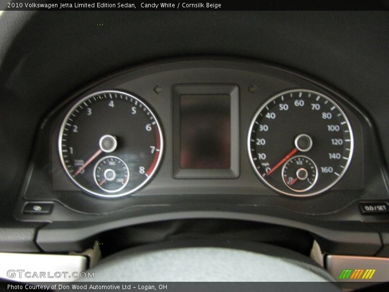 Candy White / Cornsilk Beige 2010 Volkswagen Jetta Limited Edition Sedan