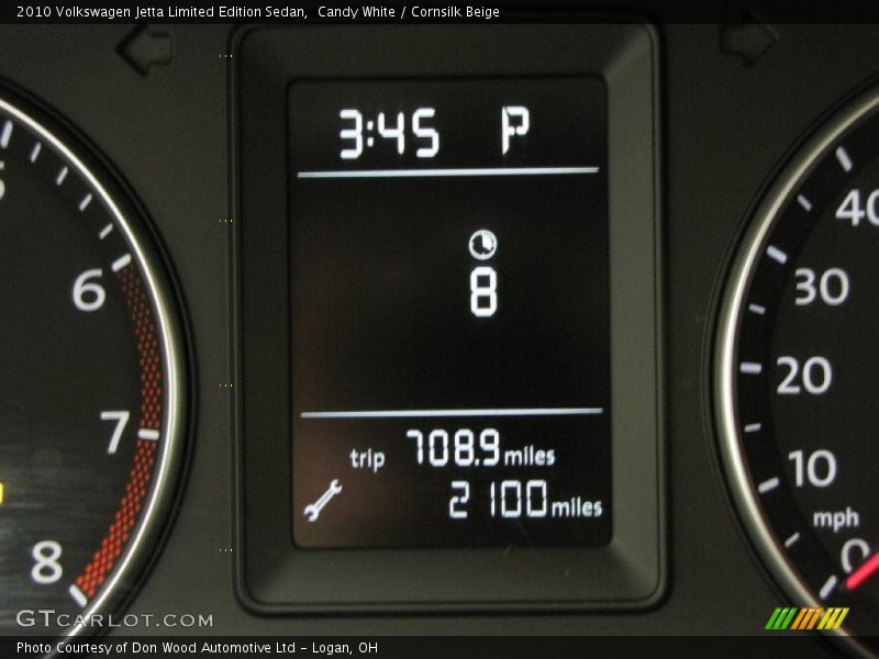 Candy White / Cornsilk Beige 2010 Volkswagen Jetta Limited Edition Sedan