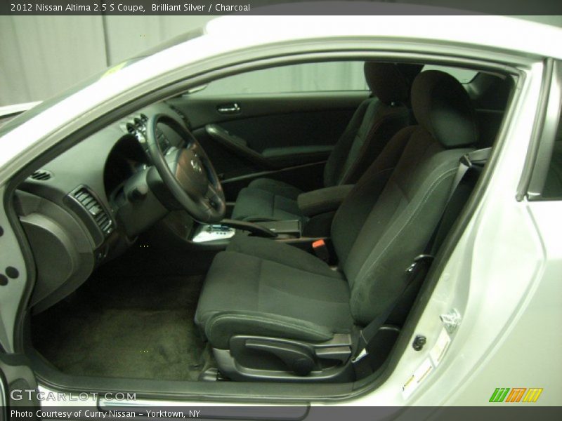 Brilliant Silver / Charcoal 2012 Nissan Altima 2.5 S Coupe