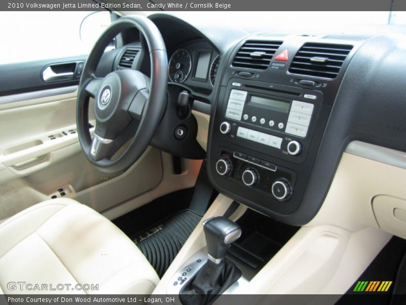 Candy White / Cornsilk Beige 2010 Volkswagen Jetta Limited Edition Sedan