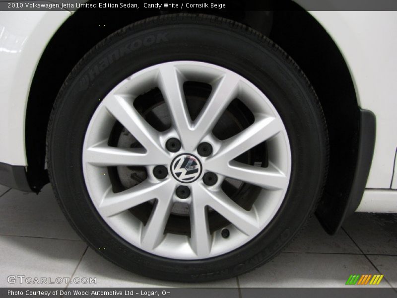 Candy White / Cornsilk Beige 2010 Volkswagen Jetta Limited Edition Sedan