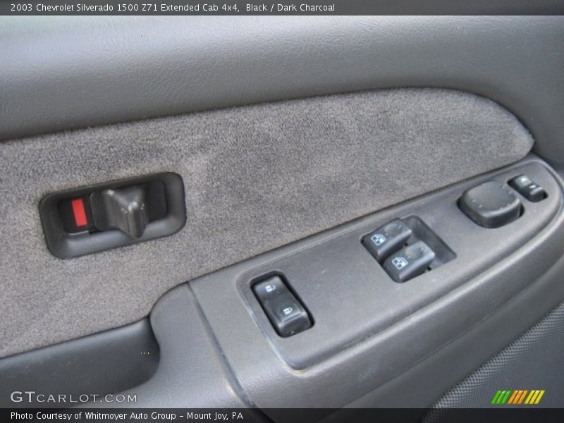 Black / Dark Charcoal 2003 Chevrolet Silverado 1500 Z71 Extended Cab 4x4