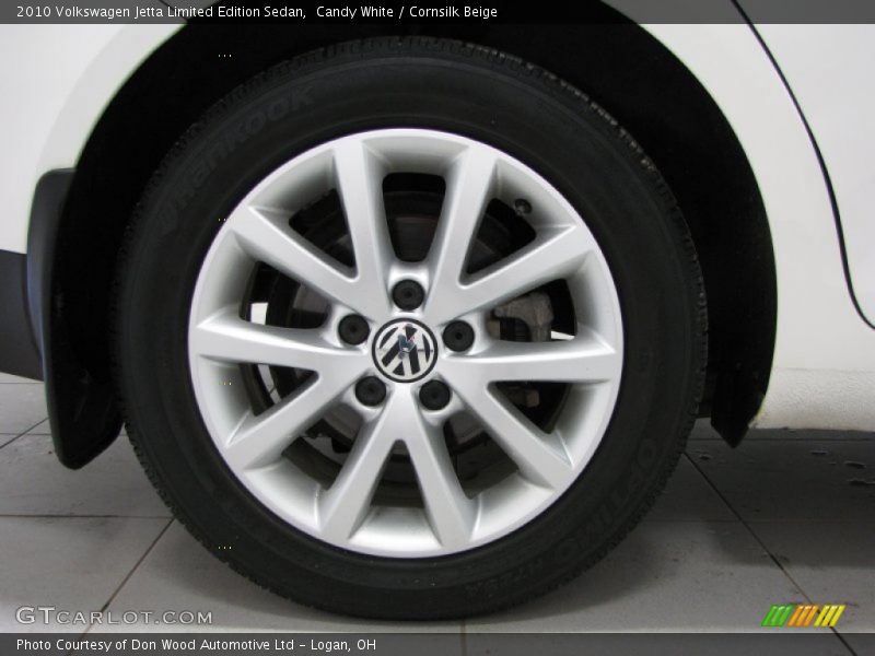 Candy White / Cornsilk Beige 2010 Volkswagen Jetta Limited Edition Sedan