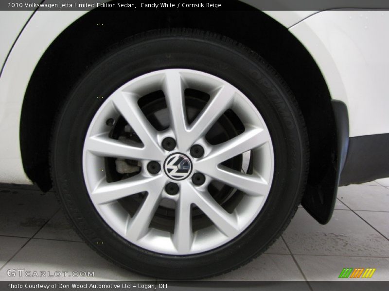 Candy White / Cornsilk Beige 2010 Volkswagen Jetta Limited Edition Sedan