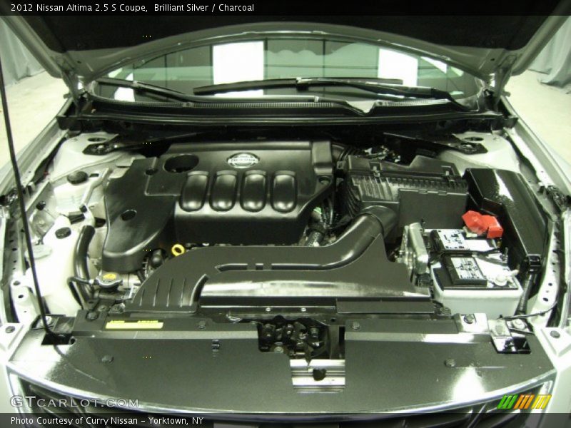 Brilliant Silver / Charcoal 2012 Nissan Altima 2.5 S Coupe