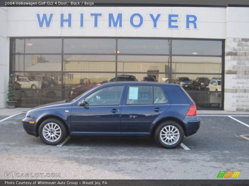 Black / Beige 2004 Volkswagen Golf GLS 4 Door