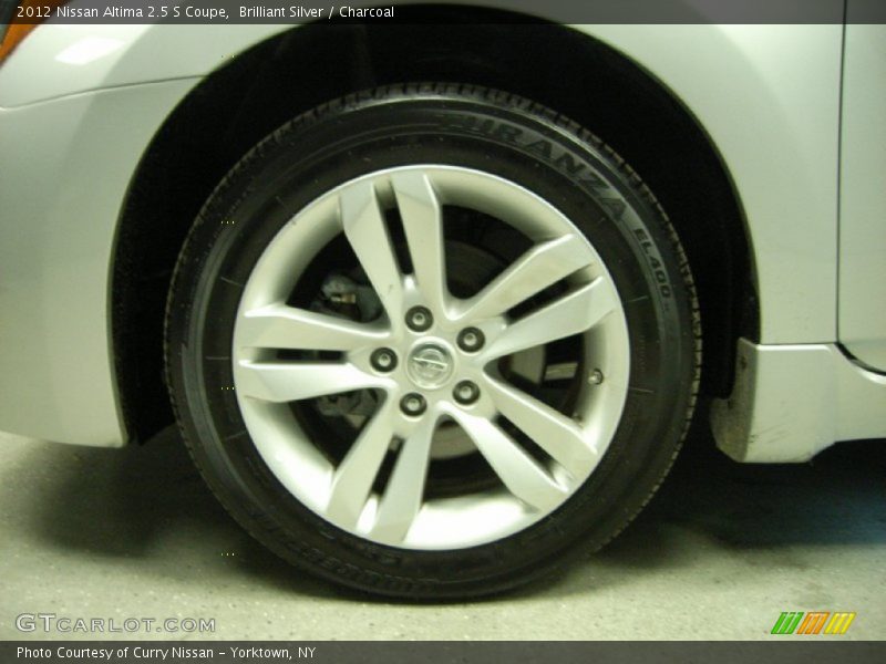 Brilliant Silver / Charcoal 2012 Nissan Altima 2.5 S Coupe
