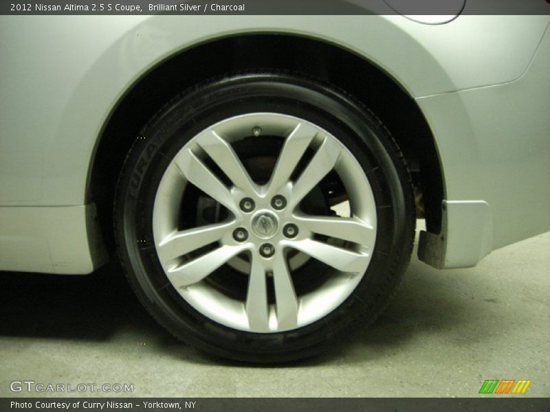Brilliant Silver / Charcoal 2012 Nissan Altima 2.5 S Coupe