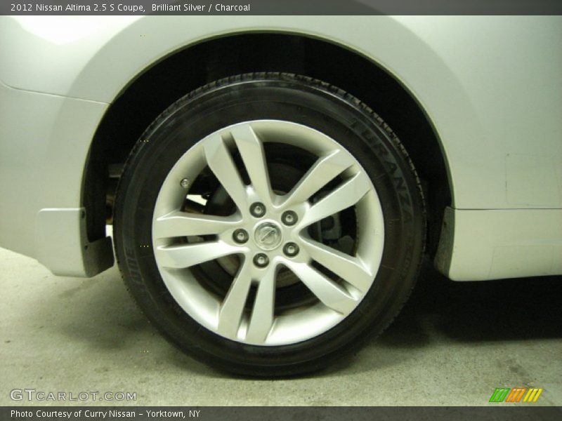 Brilliant Silver / Charcoal 2012 Nissan Altima 2.5 S Coupe