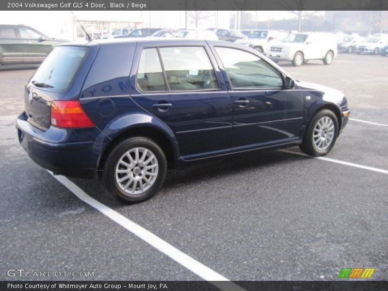Black / Beige 2004 Volkswagen Golf GLS 4 Door