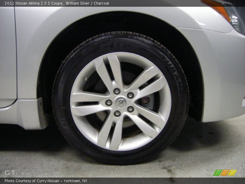 Brilliant Silver / Charcoal 2012 Nissan Altima 2.5 S Coupe