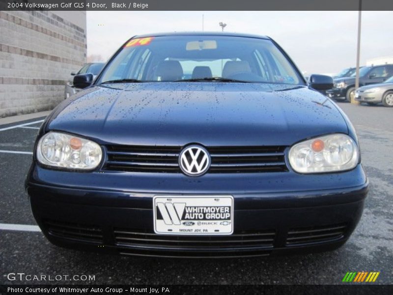 Black / Beige 2004 Volkswagen Golf GLS 4 Door