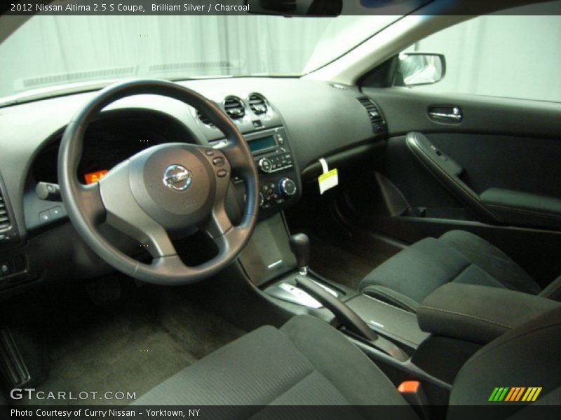 Brilliant Silver / Charcoal 2012 Nissan Altima 2.5 S Coupe
