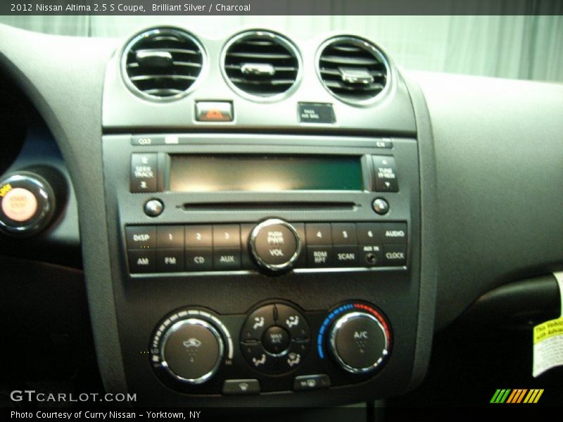 Brilliant Silver / Charcoal 2012 Nissan Altima 2.5 S Coupe