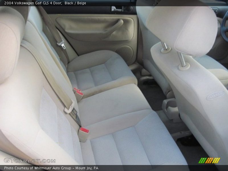Black / Beige 2004 Volkswagen Golf GLS 4 Door