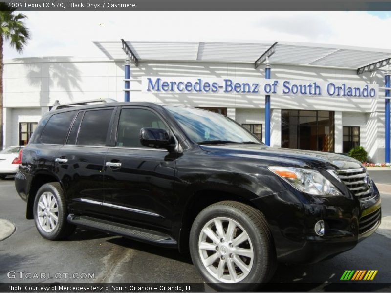 Black Onyx / Cashmere 2009 Lexus LX 570